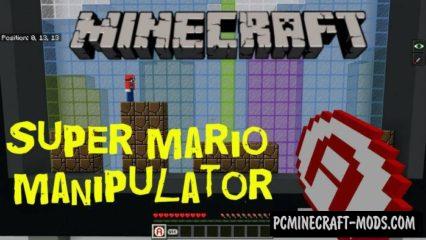 Super Mario Manipulator - MiniGame MCPE Map 1.5.0, 1.4.0