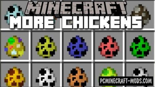 Too Many Chickens (TMC) - Ore Creatures Mod For MC 1.12.2