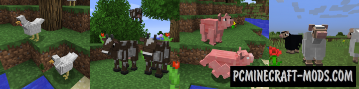 Better Animal Models Mod For Minecraft 1.12.2, 1.10.2 | PC Java Mods