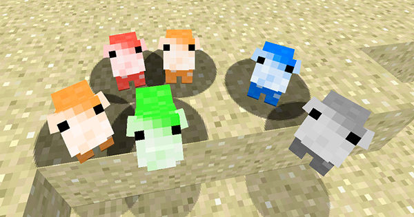 Cute Hamsters Mod For Minecraft 1.12.2, 1.10.2  PC Java 