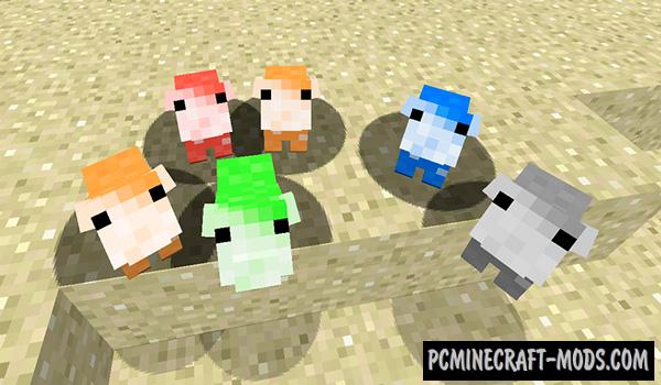 Cute Hamsters - Animals Mod For Minecraft 1.12.2, 1.10.2