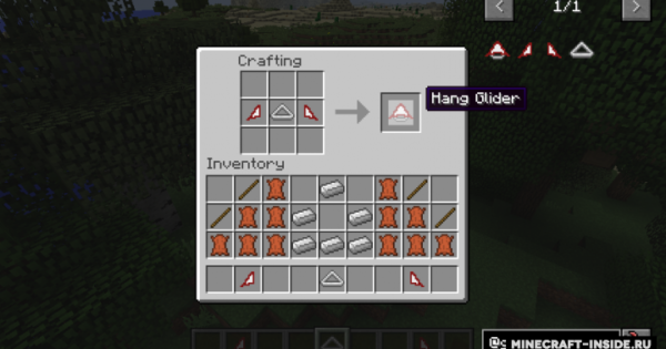 Open Glider Mod For Minecraft 1.12.2, 1.11.2, 1.10.2  PC 