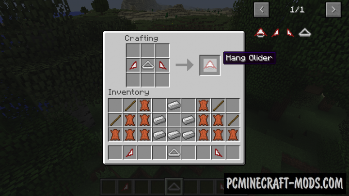 Open Glider - Tool Mod For Minecraft 1.12.2, 1.11.2, 1.10.2