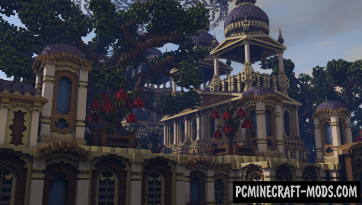 Eudémonia - Castle, Mansion Map For Minecraft