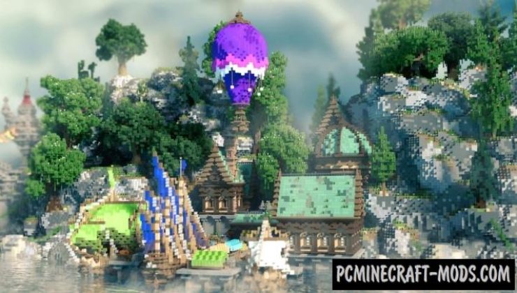 Gateux Map For Minecraft 1.14, 1.13.2  PC Java Mods & Addons