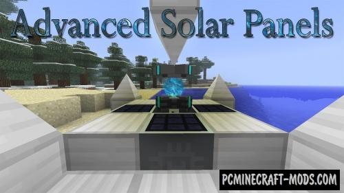 Advanced Solar Panels Mod For Minecraft 1.12.2, 1.11.2, 1.10.2