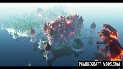 Gateux - Castle, 3D Art Map For Minecraft