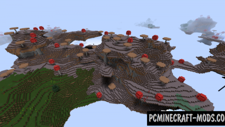 Sky Islands - Generation Mod For Minecraft 1.12.2, 1.10.2