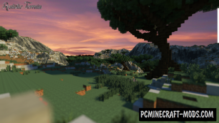 Realistic Terrain - Landscape Map For Minecraft