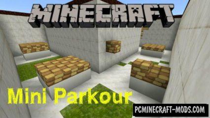 Mini Parkour Minecraft PE Bedrock Map 1.5.0, 1.4.0, 1.2.13