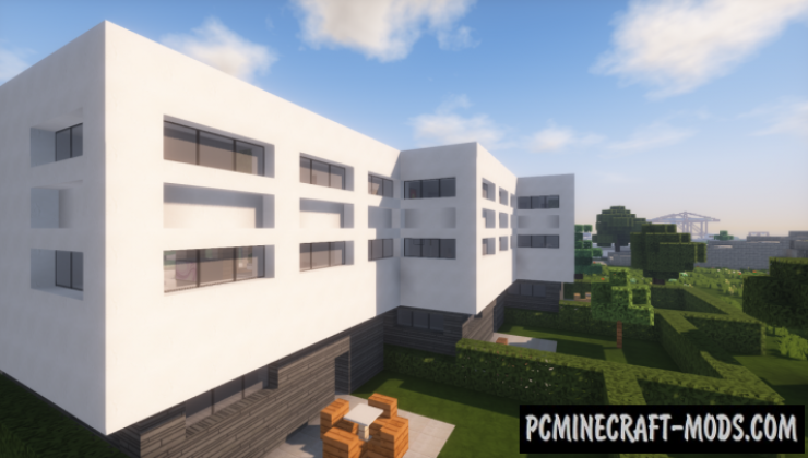 Modern Town House 2 Map For Minecraft