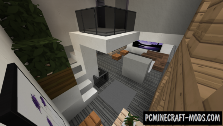 Modern Town House 2 Map For Minecraft