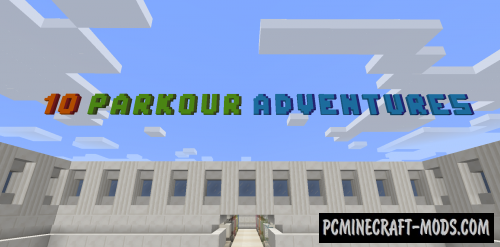 10 Parkour Adventures Map For Minecraft