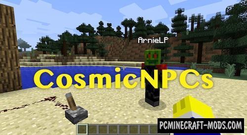 CosmicNPCs Mod For Minecraft 1.17.1, 1.16.5, 1.12.2