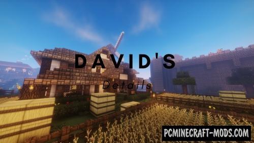 David's Details 64x Resource Pack For Minecraft 1.11.2, 1.10.2