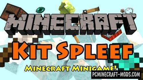 Kit Spleef - Mini-Games Map For Minecraft