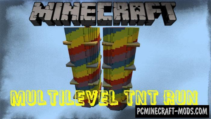 Multilevel TNT Run - Minigame Minecraft PE Map 1.4.0