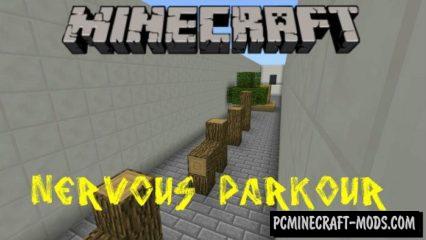 Nervous Parkour Minecraft PE Map 1.4.0, 1.2.13