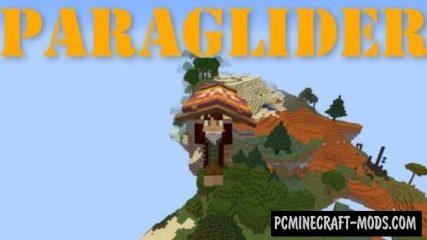 Paragliders - Vehicle Mod For Minecraft 1.20.1, 1.19.3, 1.16.5, 1.12.2