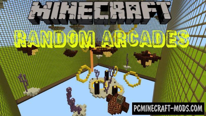 Random Arcades Mini-Games Minecraft PE Map 1.4.0, 1.3.0 