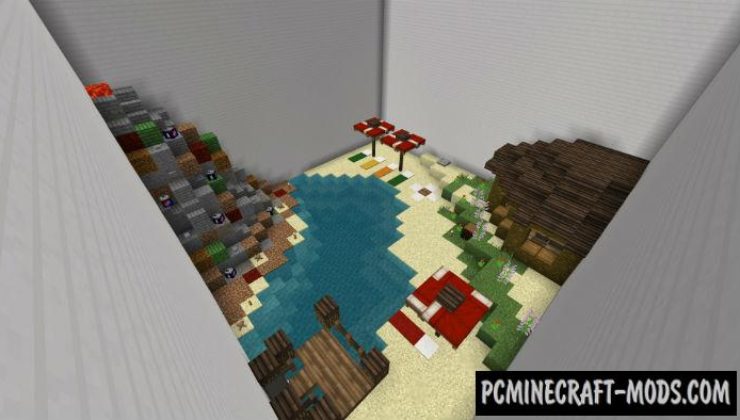 Secret Button - Finding Minecraft PE Map 1.5.0, 1.4.0, 1.2.13