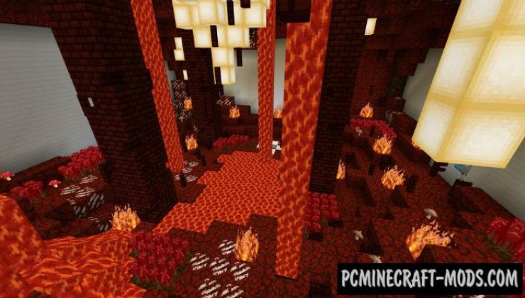 Secret Button Minecraft PE Bedrock Map 1.5.0, 1.4.0, 1.2 