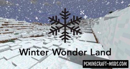 Winter Wonder Land - Tweak Mod For Minecraft 1.12.2, 1.10.2