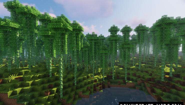 Dynamic Trees BOP Compat Mod For Minecraft 1.12.2  PC 