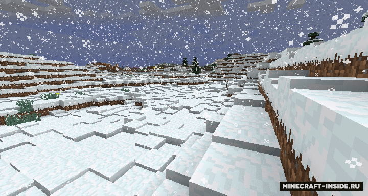 Winter Wonder Land - Tweak Mod For Minecraft 1.12.2, 1.10.2