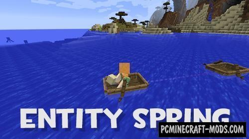 Entity Spring - Mech Mod For Minecraft 1.15.2, 1.14.4