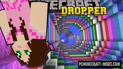 Pat and Jen Dropper - Parkour Map For Minecraft