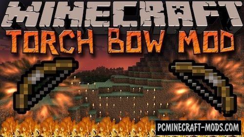 TorchBow - New Weapon Mod For Minecraft 1.20.4, 1.19.4, 1.18.1, 1.16.5