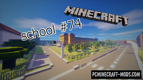 School #74 - City Map For Minecraft