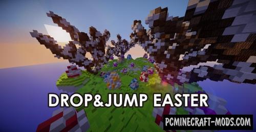 Drop&Jump Easter - Parkour Map For Minecraft