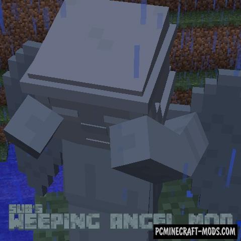 Doctor Who - Weeping Angels Horror Mobs Mod 1.20, 1.19.4