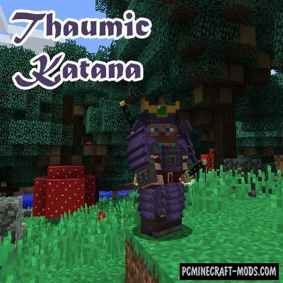 Thaumic Katana Mod For Minecraft 1.12.2