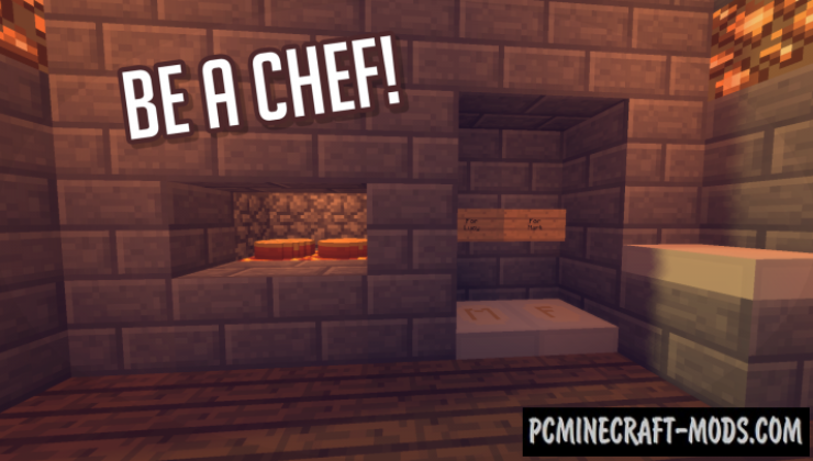 PizzaCraft - Food Mod For Minecraft 1.19.2, 1.16.5, 1.12.2