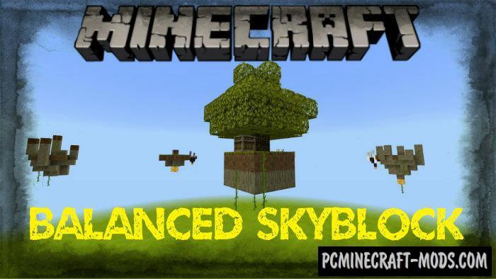 Balanced SkyBlock - Surv Minecraft PE Map 1.4.0, 1.2.16