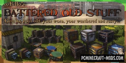 Battered Old Stuff Resource Pack For Minecraft 1.15.2