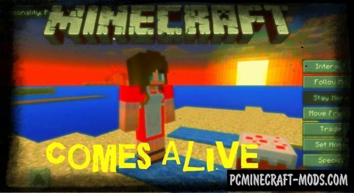 Comes Alive Minecraft Pe Mod Addon 1 12 0 1 11 4 Pc Java Mods