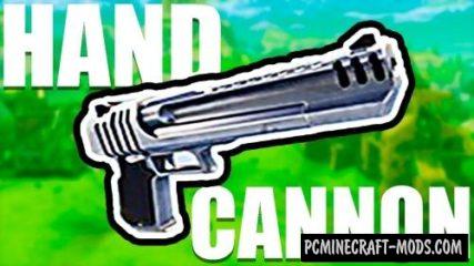 Hand Cannon Command Block For Minecraft 1.12.2