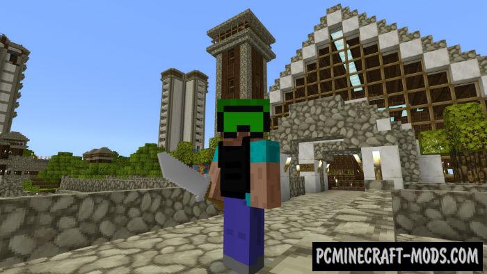 Jimbo's Modern Weapons Minecraft PE Mod 1.9.0, 1.8.0, 1.7 