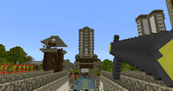 Jimbo's Modern Weapons Minecraft PE Mod 1.9.0, 1.8.0, 1.7 