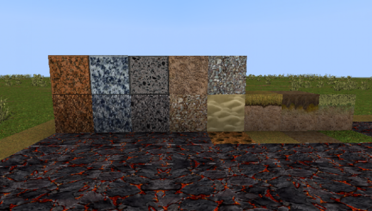 Collapsible 128x Resource Pack For Minecraft 1.7.10