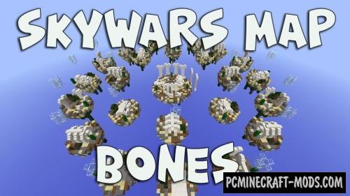 Skywars: Bones - Minigame Map For Minecraft