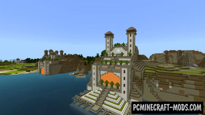 Stone Town Minecraft PE Map 1.5.0, 1.4.0, 1.2.16, 1.2.13