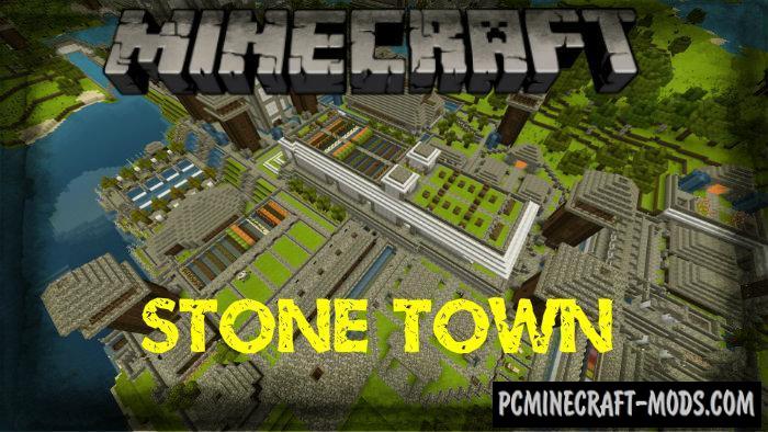 Stone Town Minecraft PE Map 1.5.0, 1.4.0, 1.2.16, 1.2.13