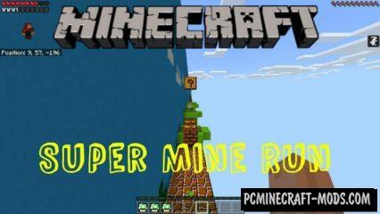 Super Mine Run Parkour ENG/ESP Minecraft PE Map 1.4.0, 1.2.13