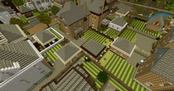 Swedish City Minecraft PE Map 1.5.0, 1.4.0, 1.2.13  PC 