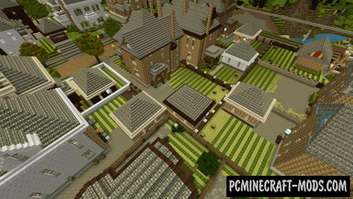 ruined city minecraft pe map